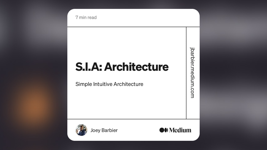 S.I.A: Architecture.